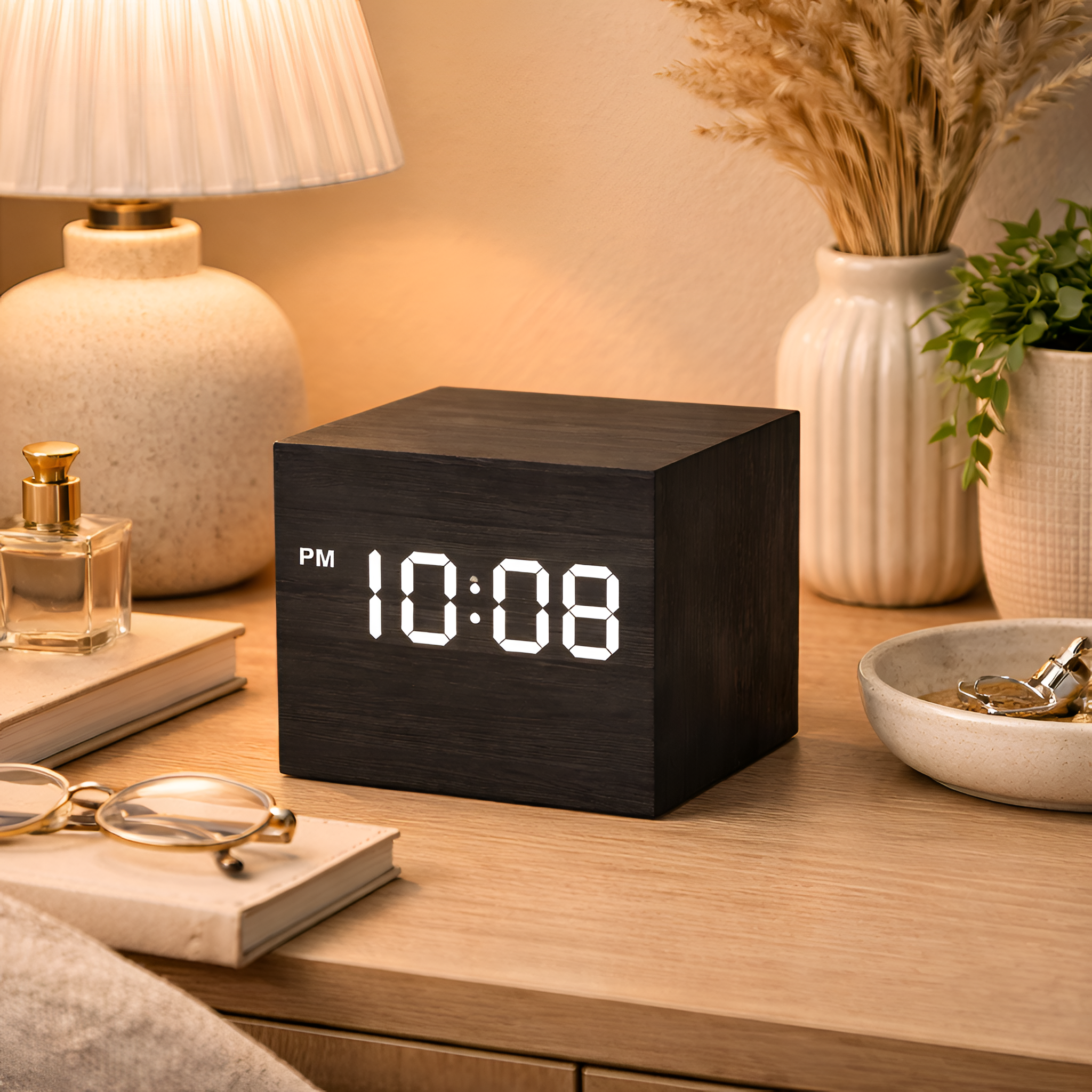 Tirzah - Træ Digital Vækkeur