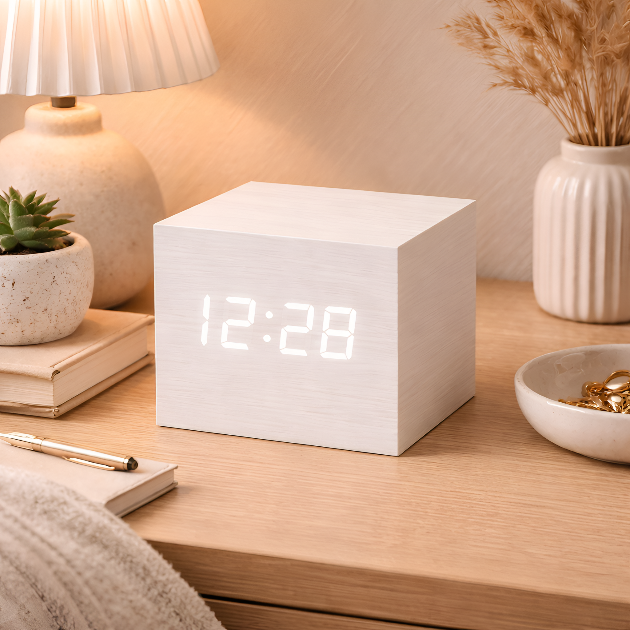 Tirzah - Træ Digital Vækkeur