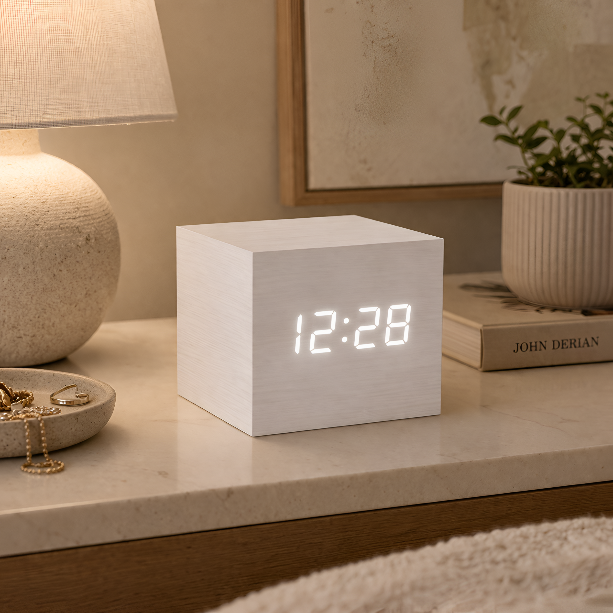 Tirzah - Træ Digital Vækkeur