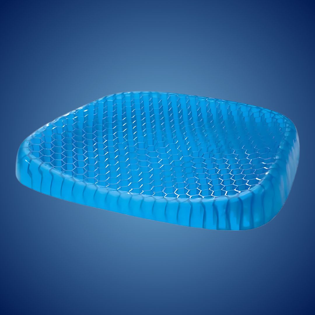 Haleben Støttepude Med Ergonomisk Gel Til Rygkomfort