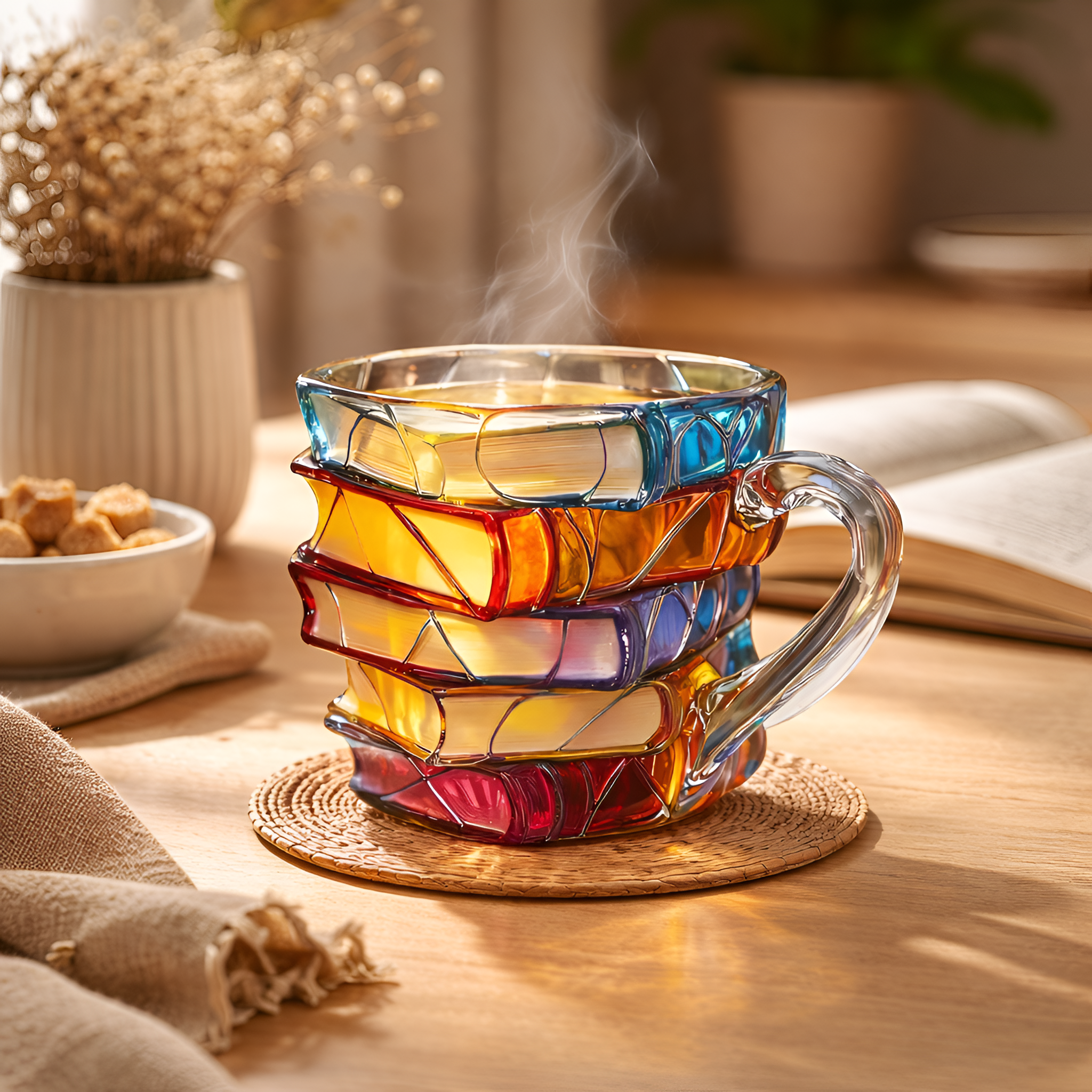 Moses - 3D Malet Bog Kaffekop Stablet Design