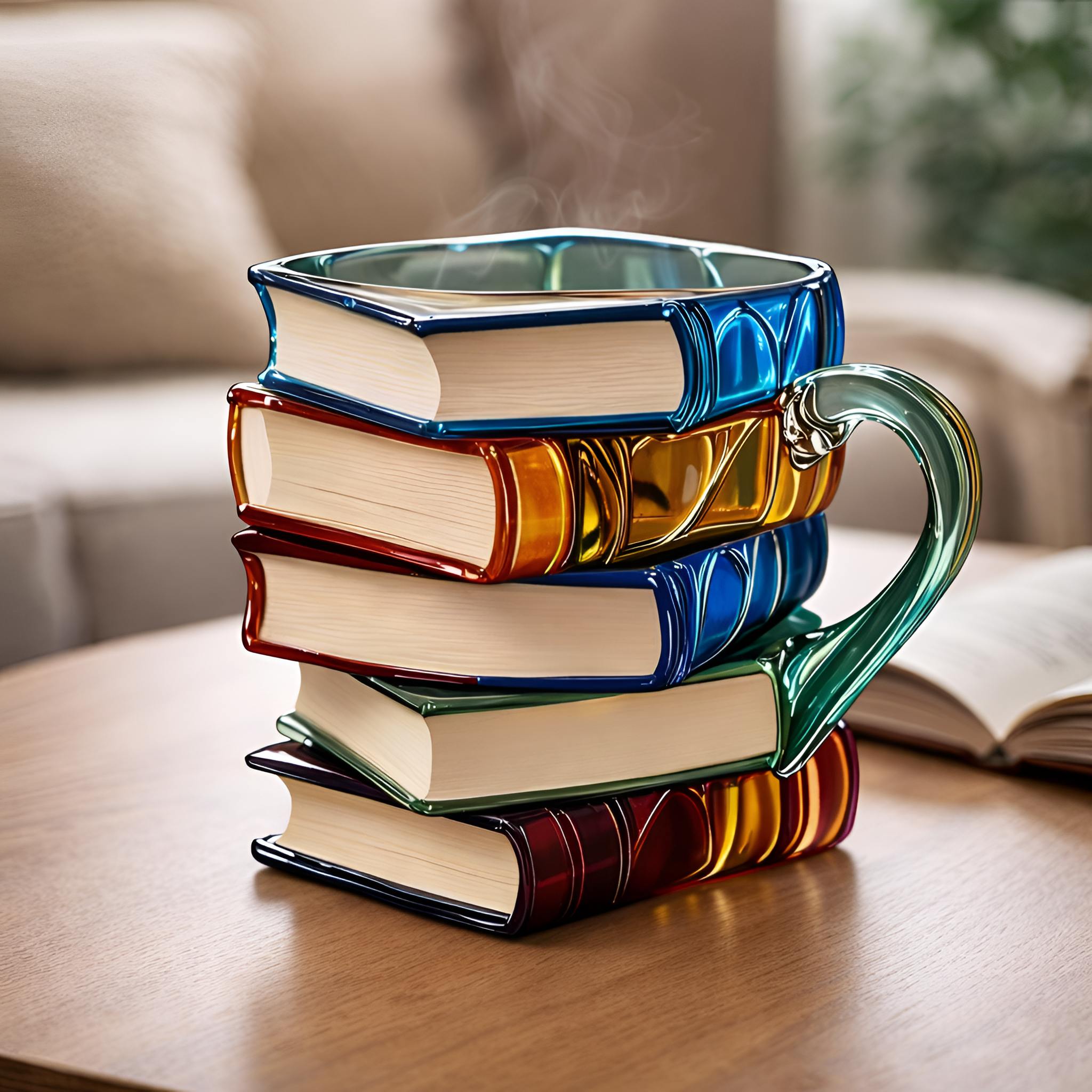 Moses - 3D Malet Bog Kaffekop Stablet Design