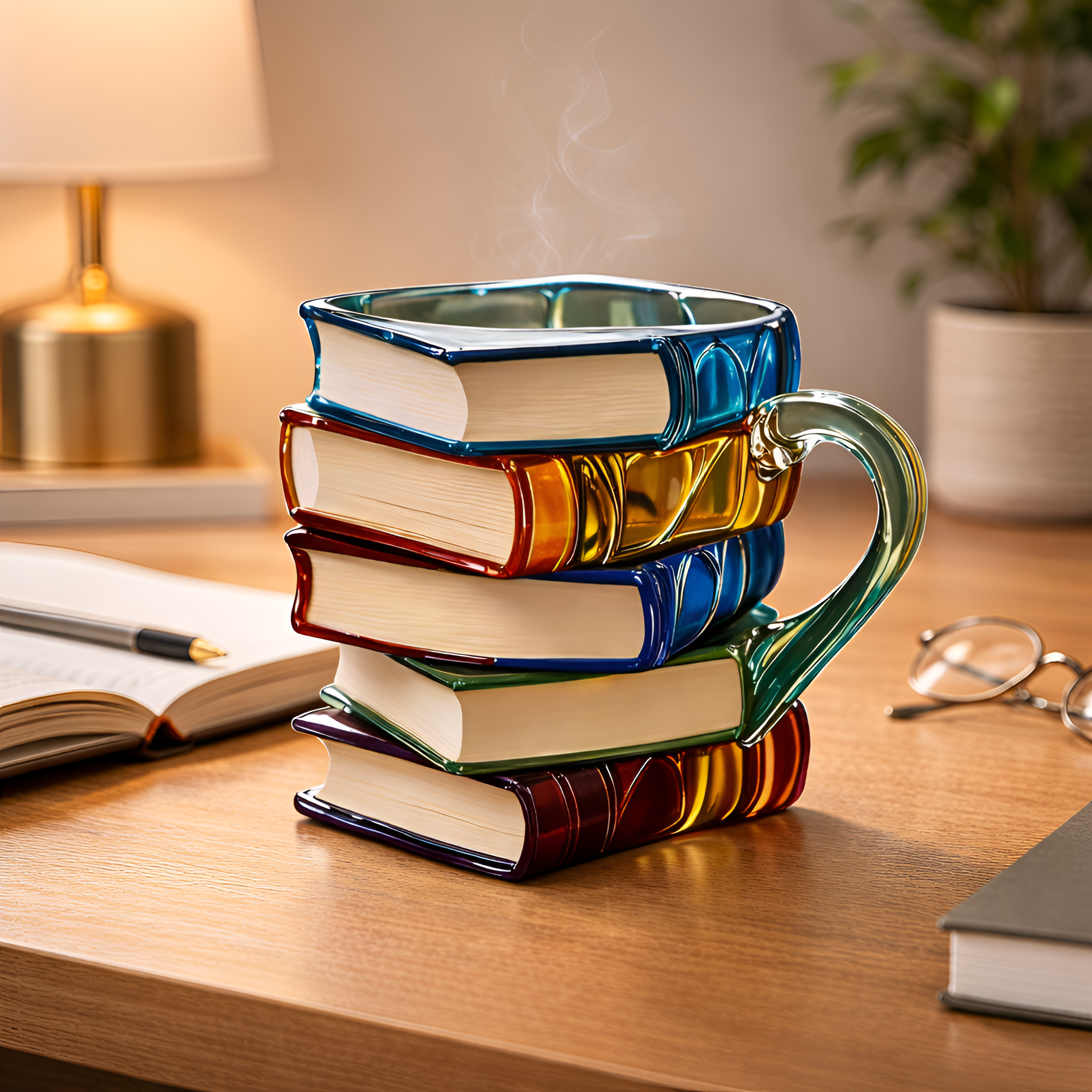 Moses - 3D Malet Bog Kaffekop Stablet Design