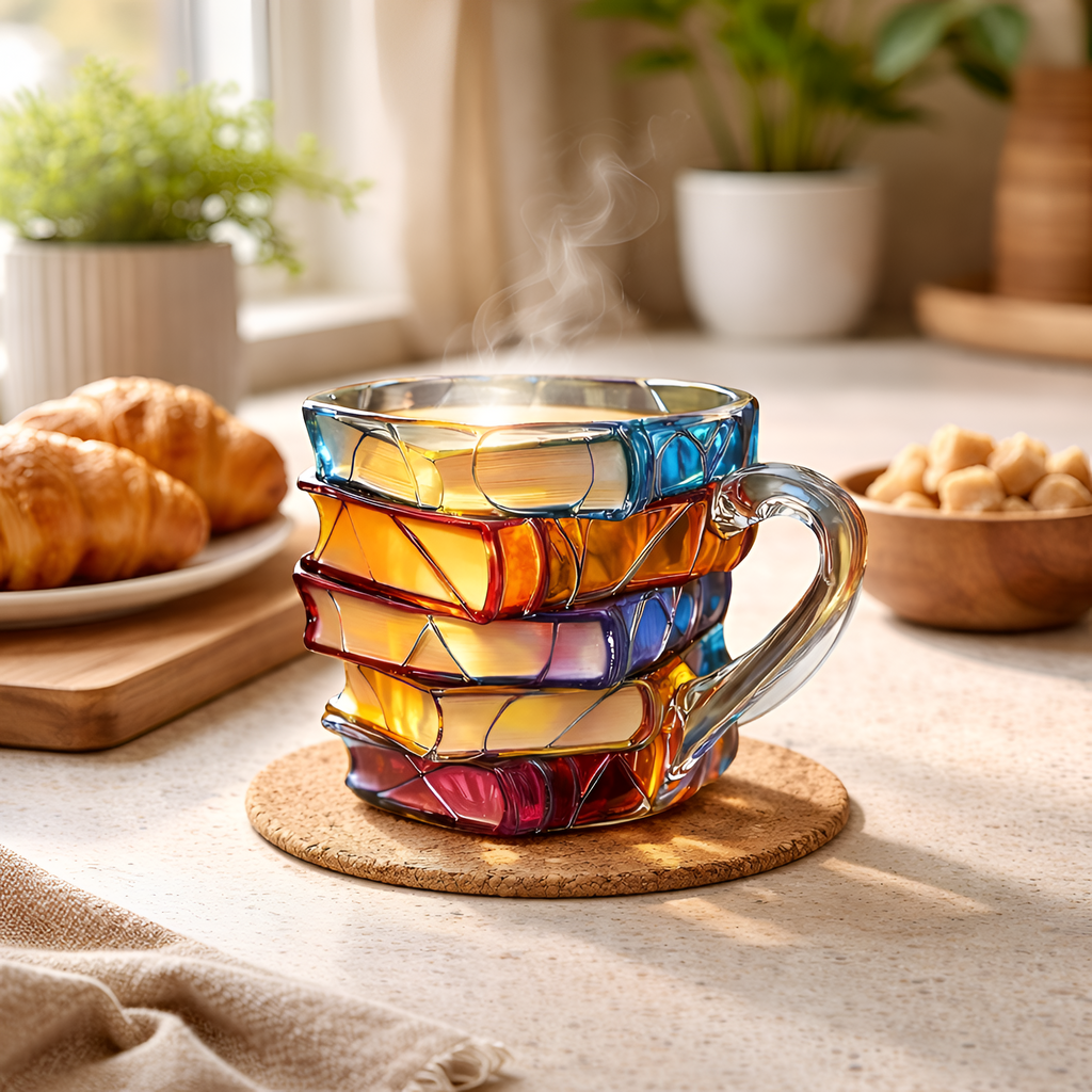 Moses - 3D Malet Bog Kaffekop Stablet Design