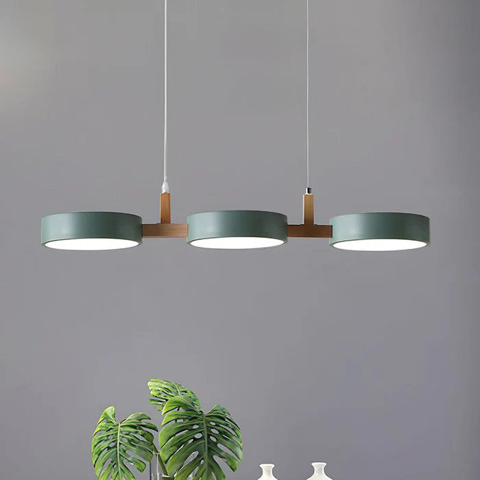 Nordisk Flush Loftlampe med Flere Hoveder til Kjøkkener og Spisestuer