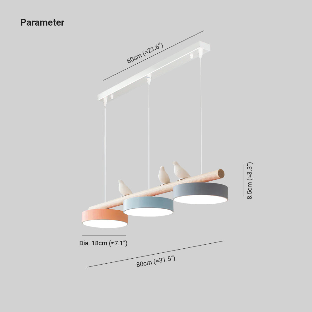 LyraNest Naturinspireret Pendelampe Med Fuglemotiv Til Hjemmet