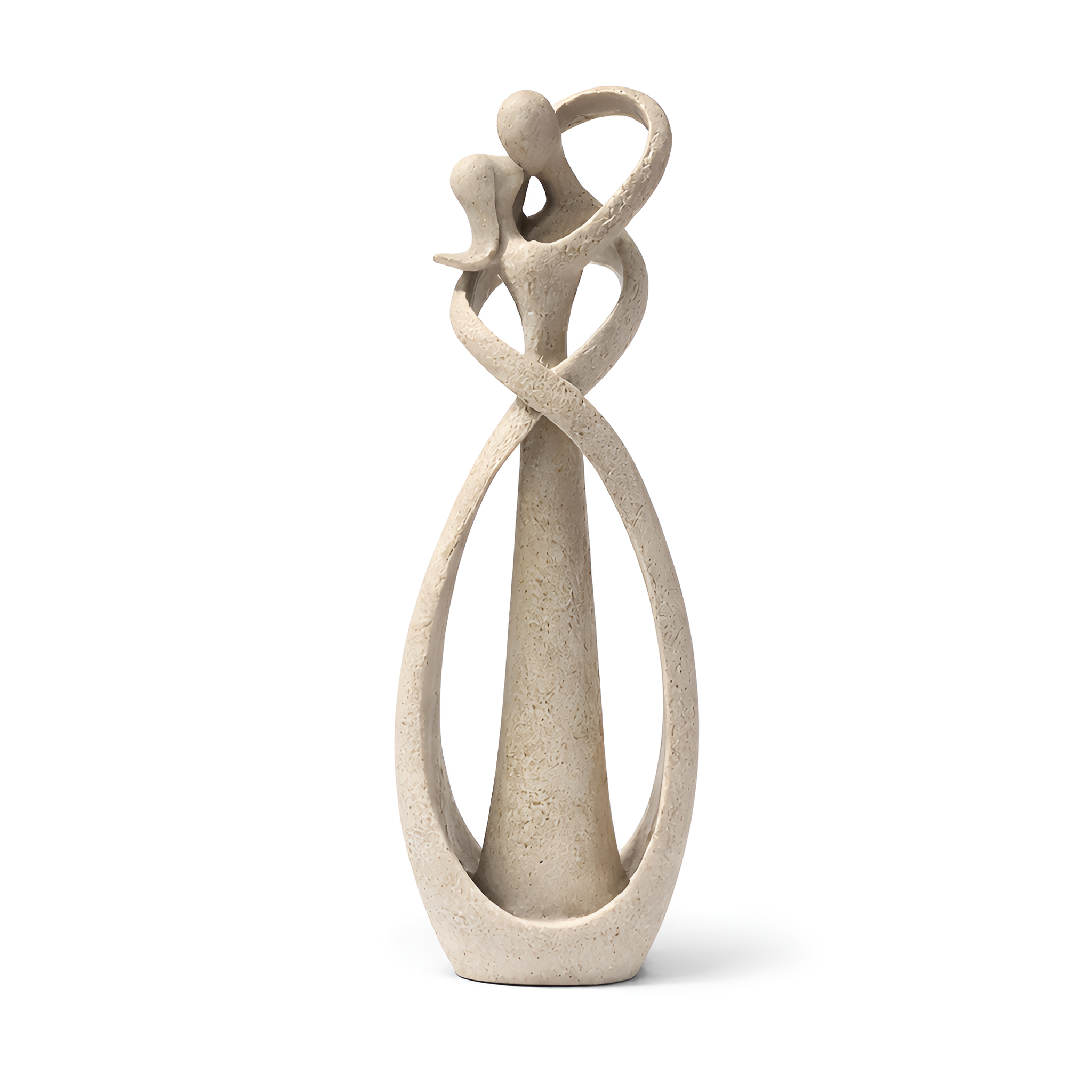 Cosimo - Abstrakt kyssepar statue dekoration