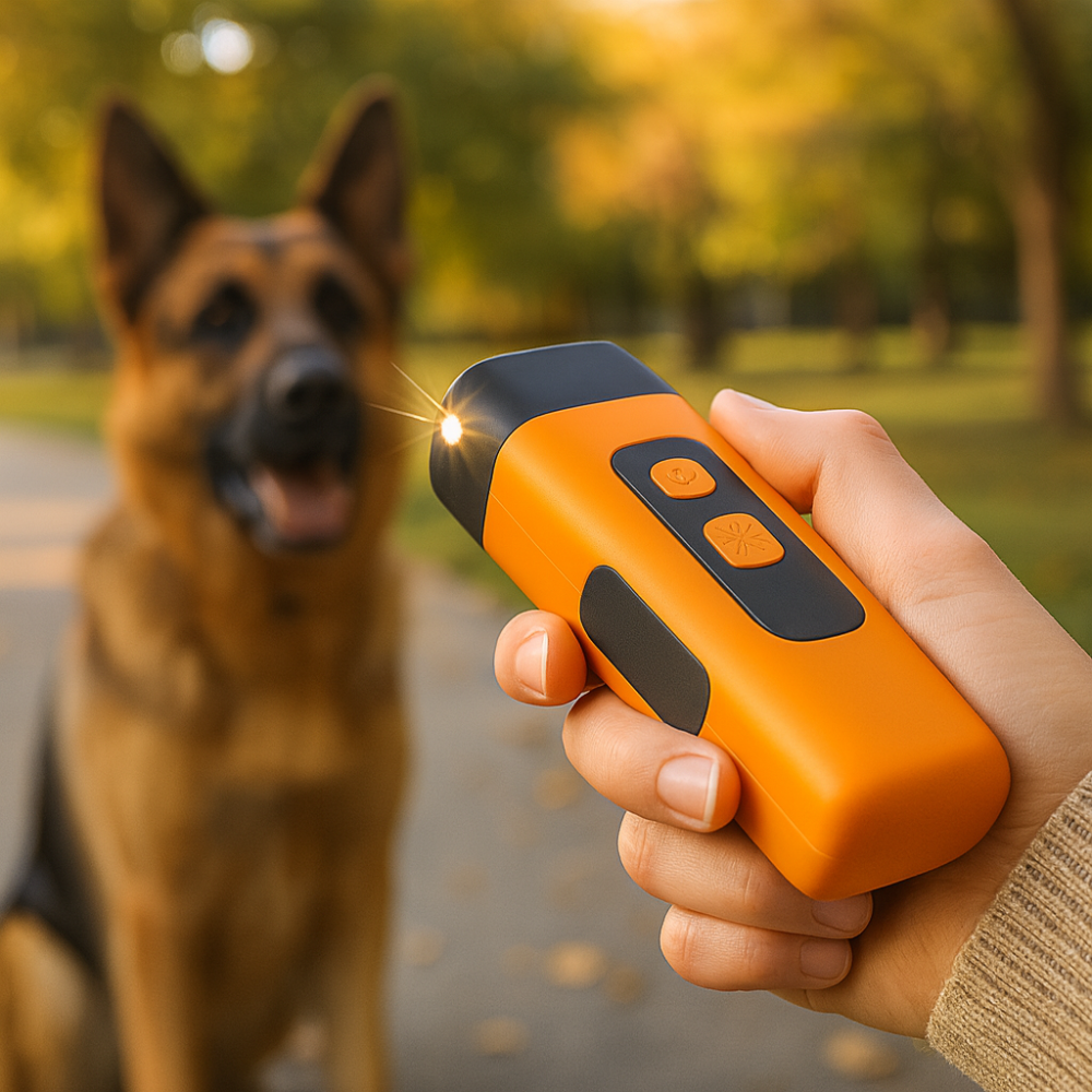 Hund Gø Kontrol Ultralyd Træner Håndholdt Adfærds Korrigerer