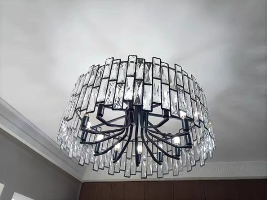 Kylar Krystal Kandelaber Med LED Elementer Arden Kollektion