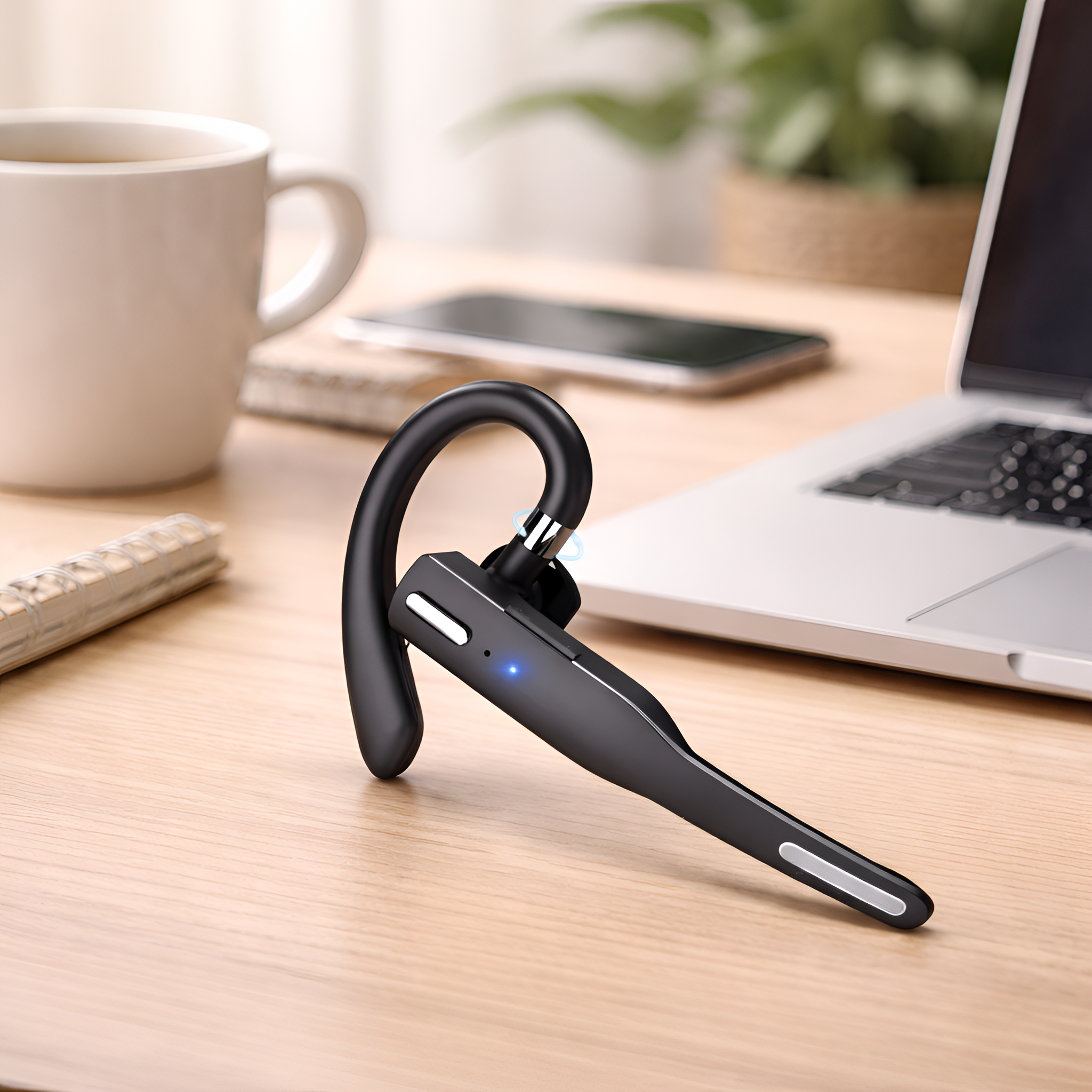 Maxence - Bluetooth Headset 5.1 Trådløs Handsfree med Oplader