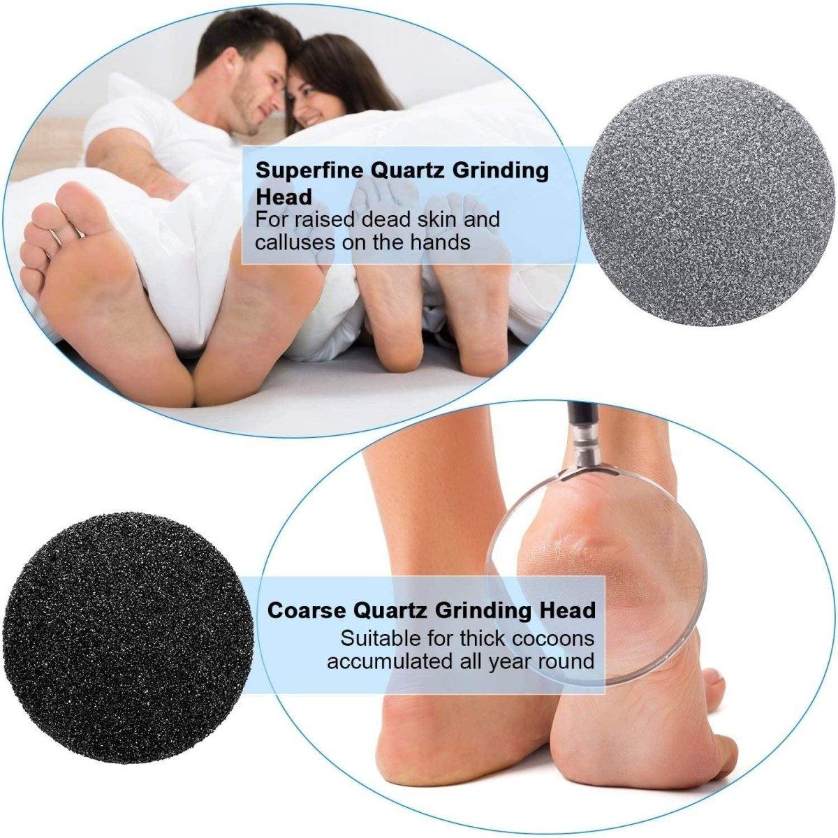 Silksole™ - Genopladelig elektrisk fodhudstrimmer