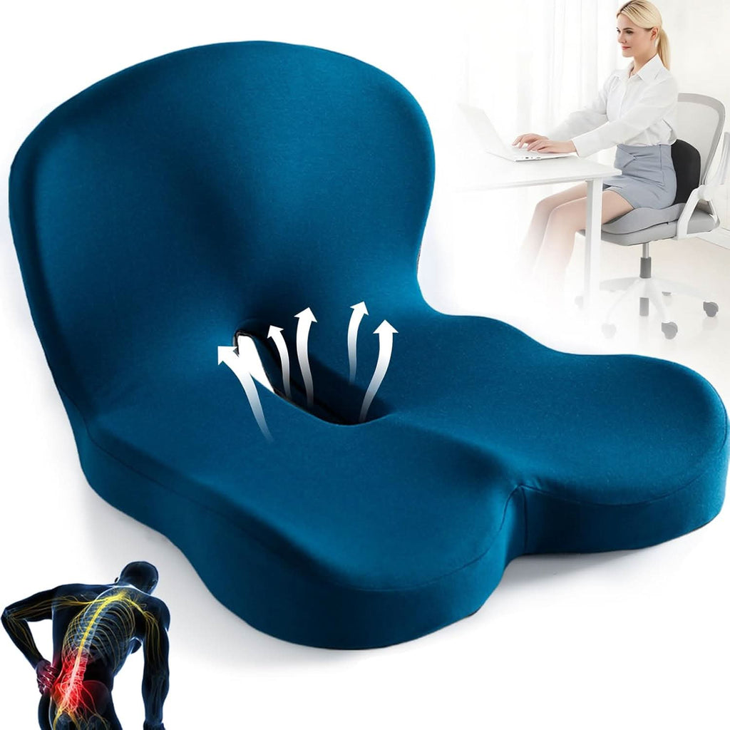 ERGOREST – Ergonomisk lændestøttepude til kontorstole & biler