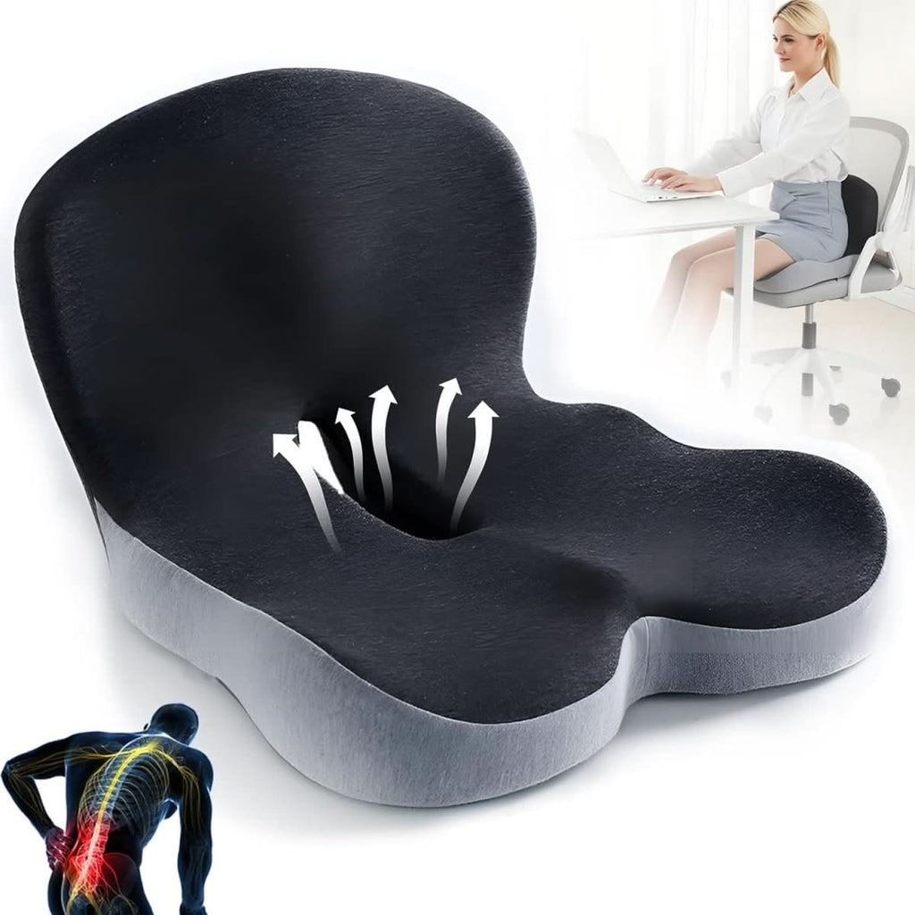 ERGOREST – Ergonomisk lændestøttepude til kontorstole & biler