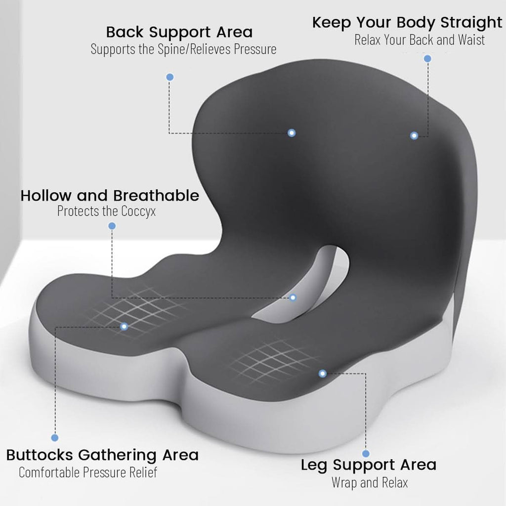 ERGOREST – Ergonomisk lændestøttepude til kontorstole & biler