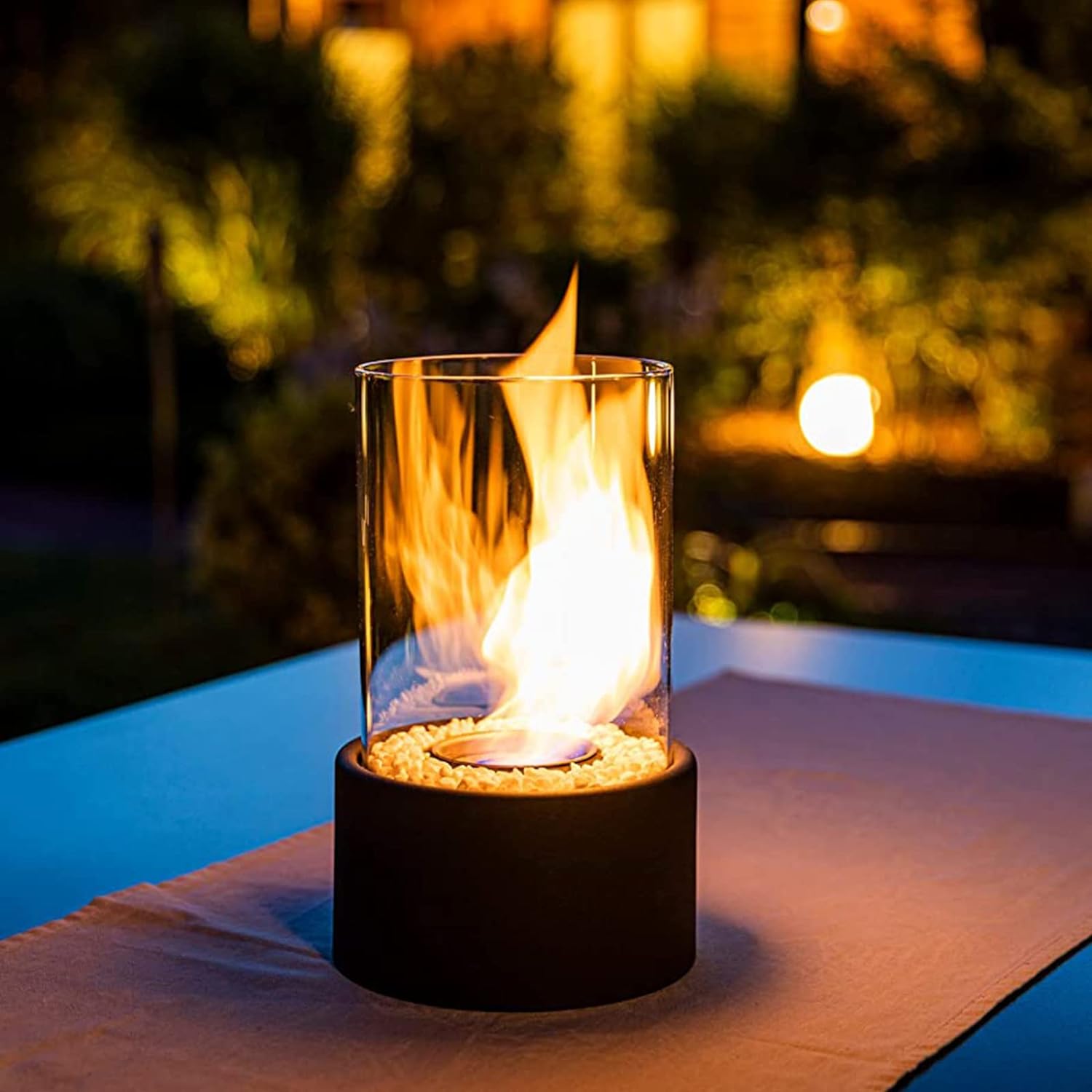 Lumora Classic Olie Lampe Med Åben Flamme Til Stuer