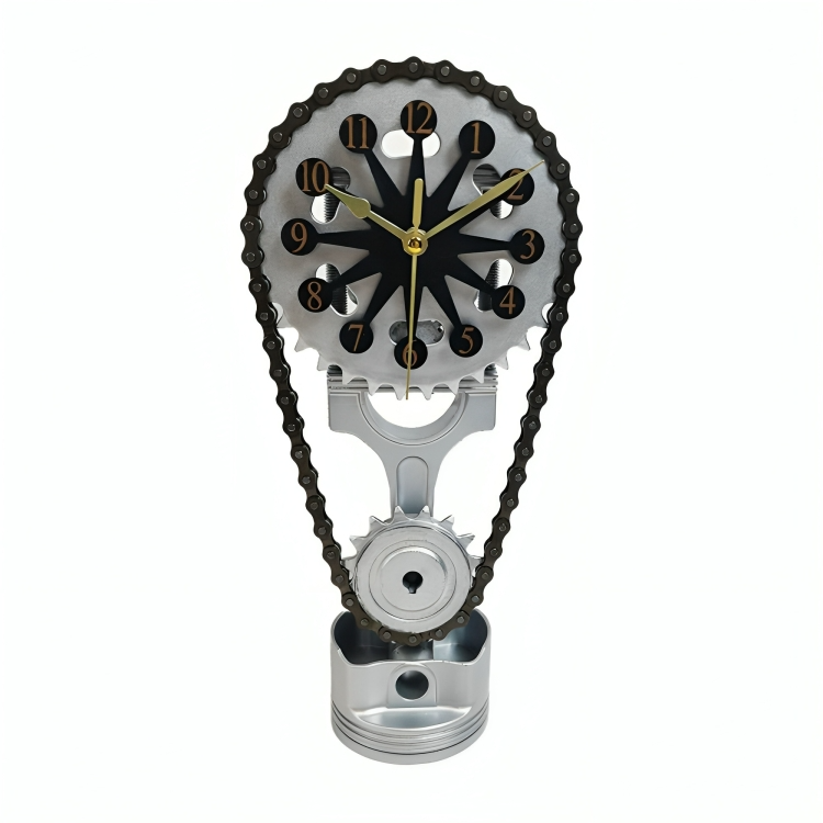 TimeForge™ | Drejende Metal Tandskive Ur