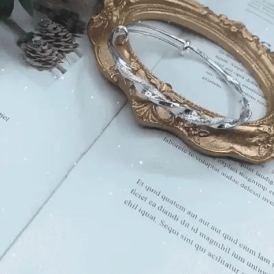 Flettet Sterling Sølv Armbånd Fra Timeless Elara Til Kvinder