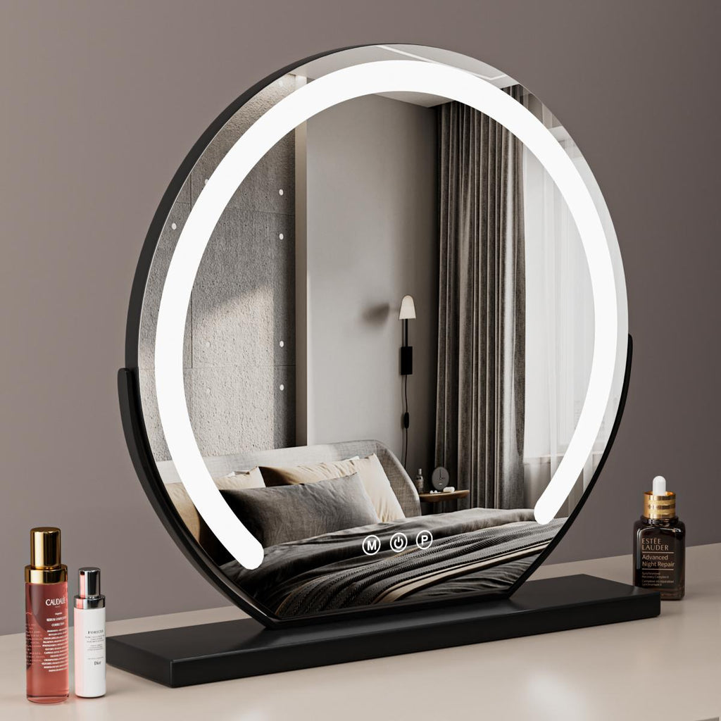 Luminara Dimmable LED Spejl Med Touch Aktivering Til Makeup