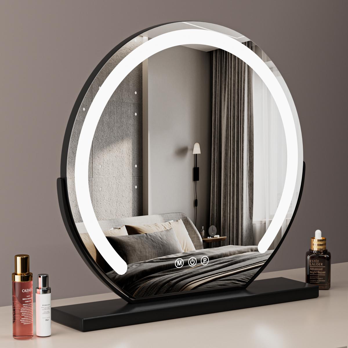 Luminara Dimmable LED Spejl Med Touch Aktivering Til Makeup