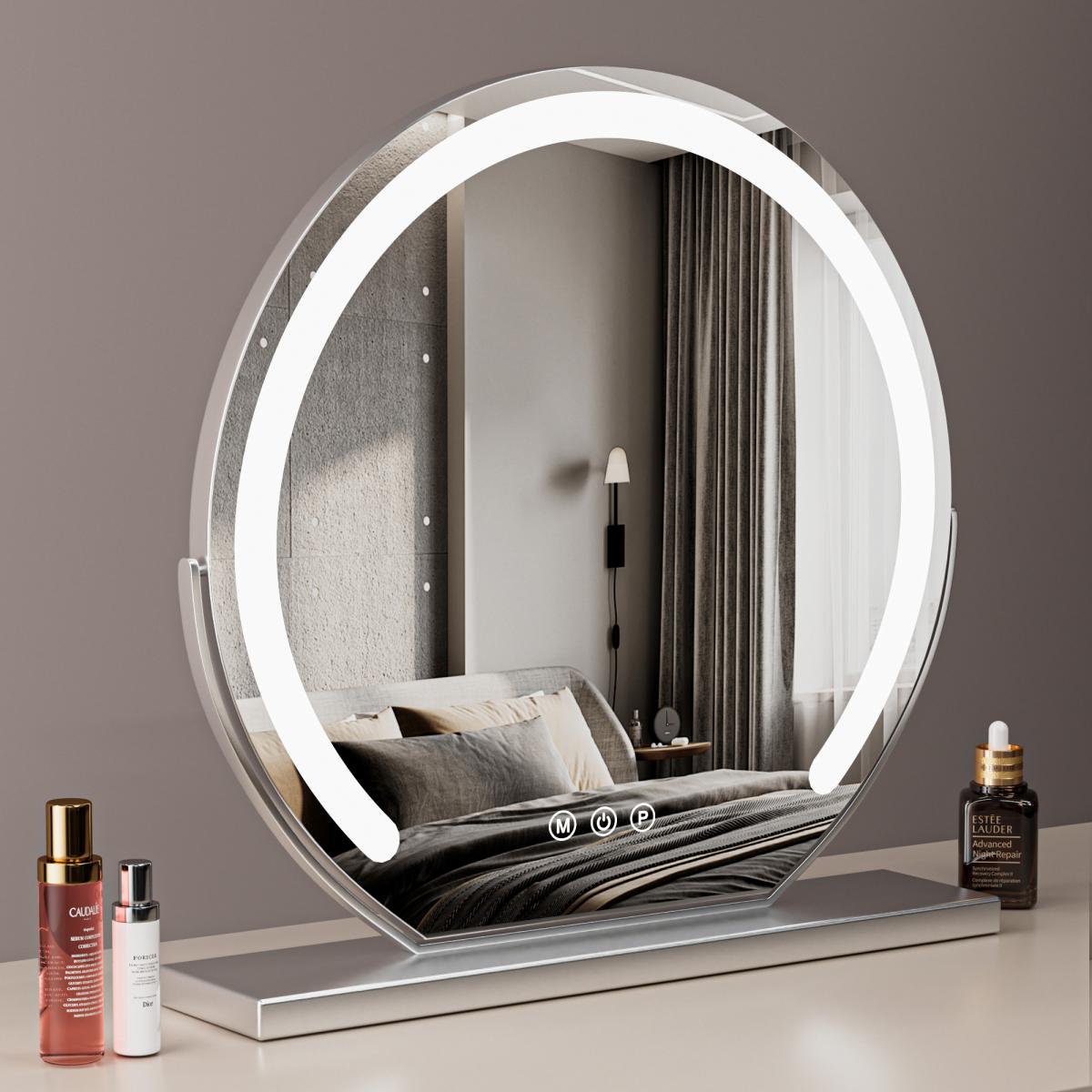 Luminara Dimmable LED Spejl Med Touch Aktivering Til Makeup