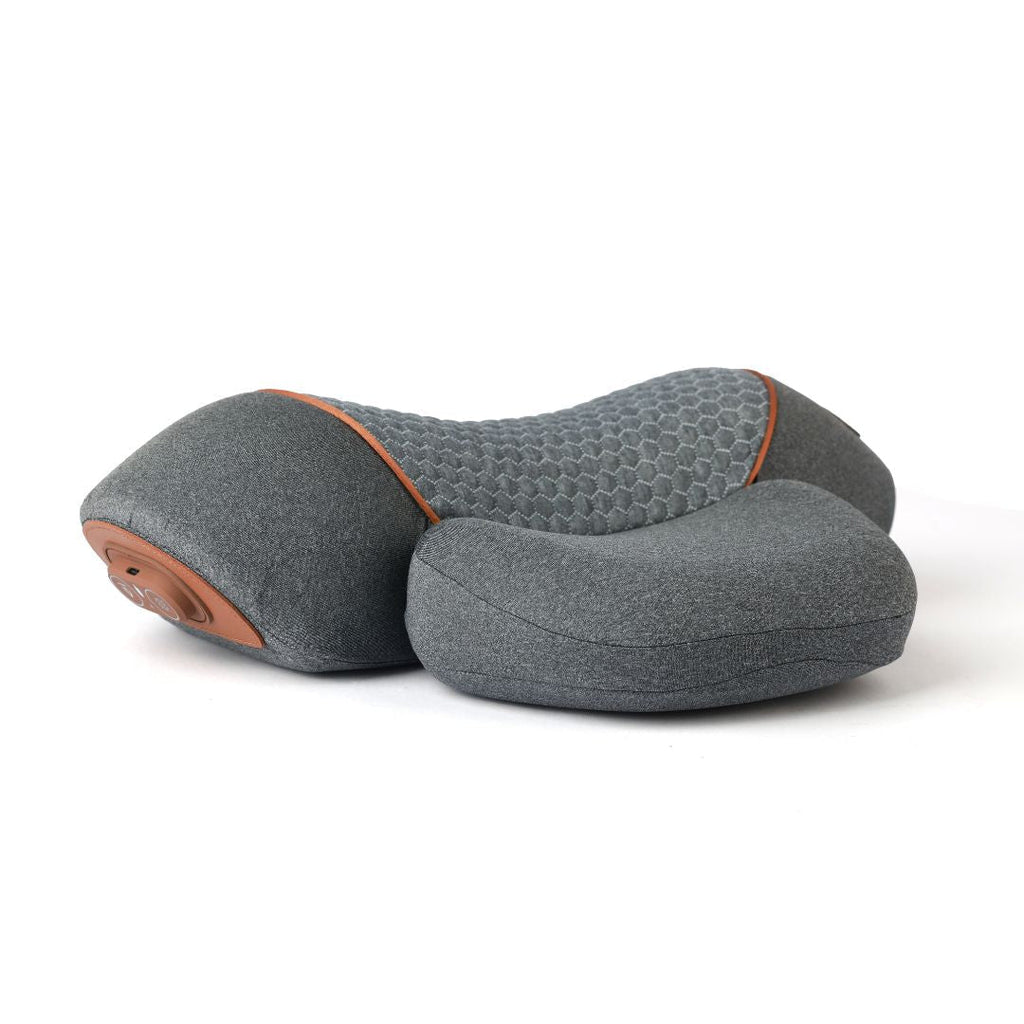 Varme- og vibrations nakkemassager med holdningsstøtte