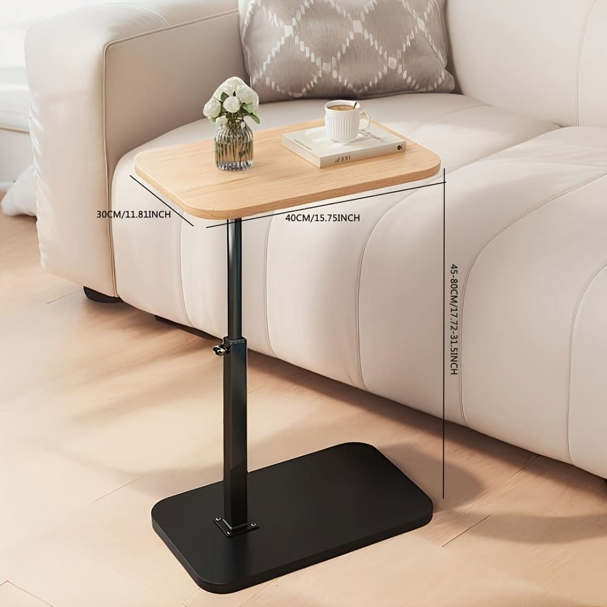 Hebbarer Bord – Justerbart Sidebord Til Sofa & Seng