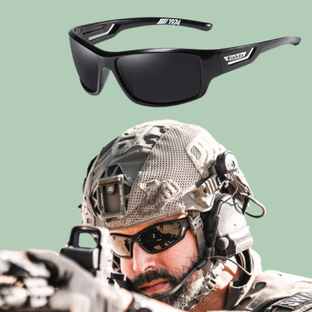 Militærsolbriller UV 400 Fiskebriller