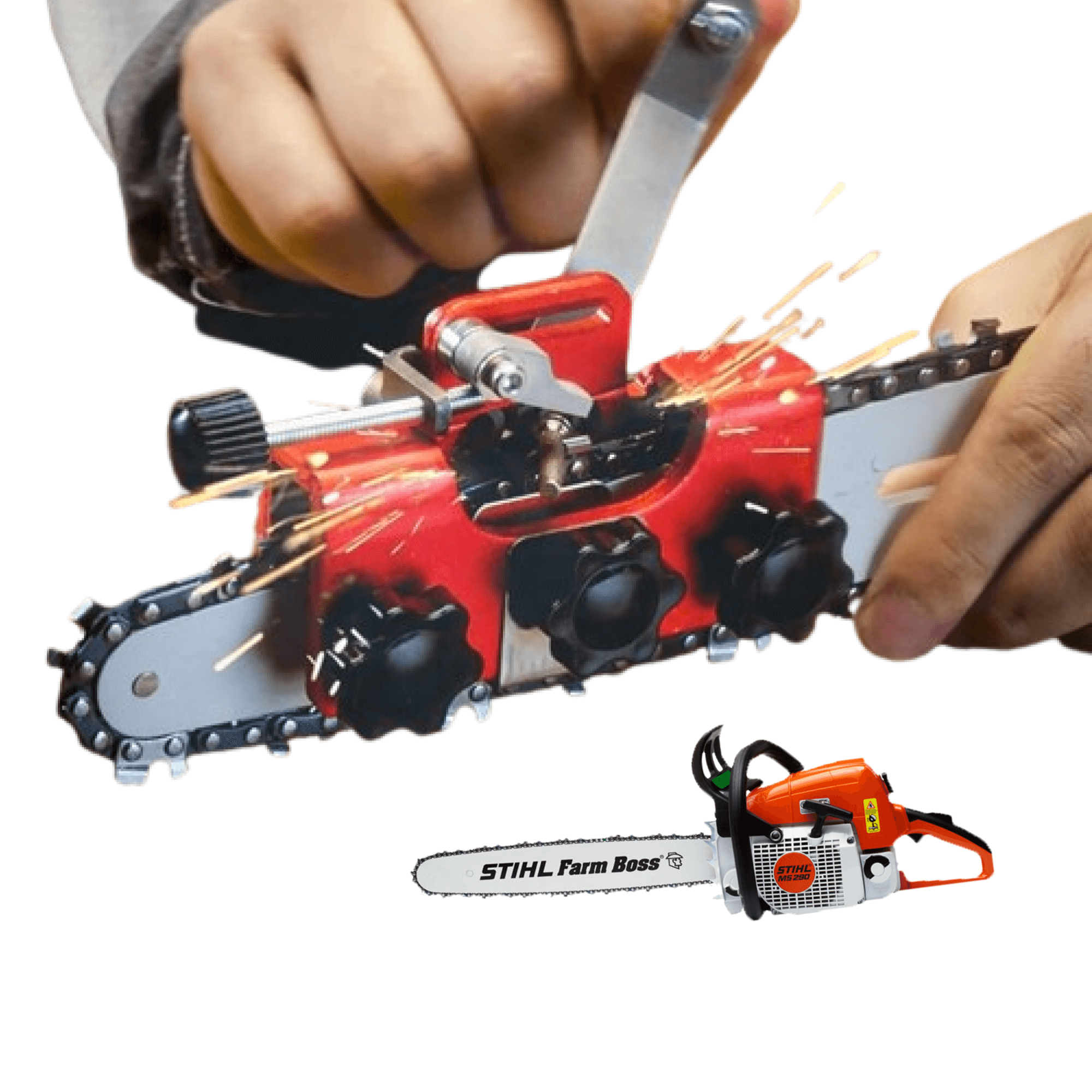 Kædeslibeværktøj