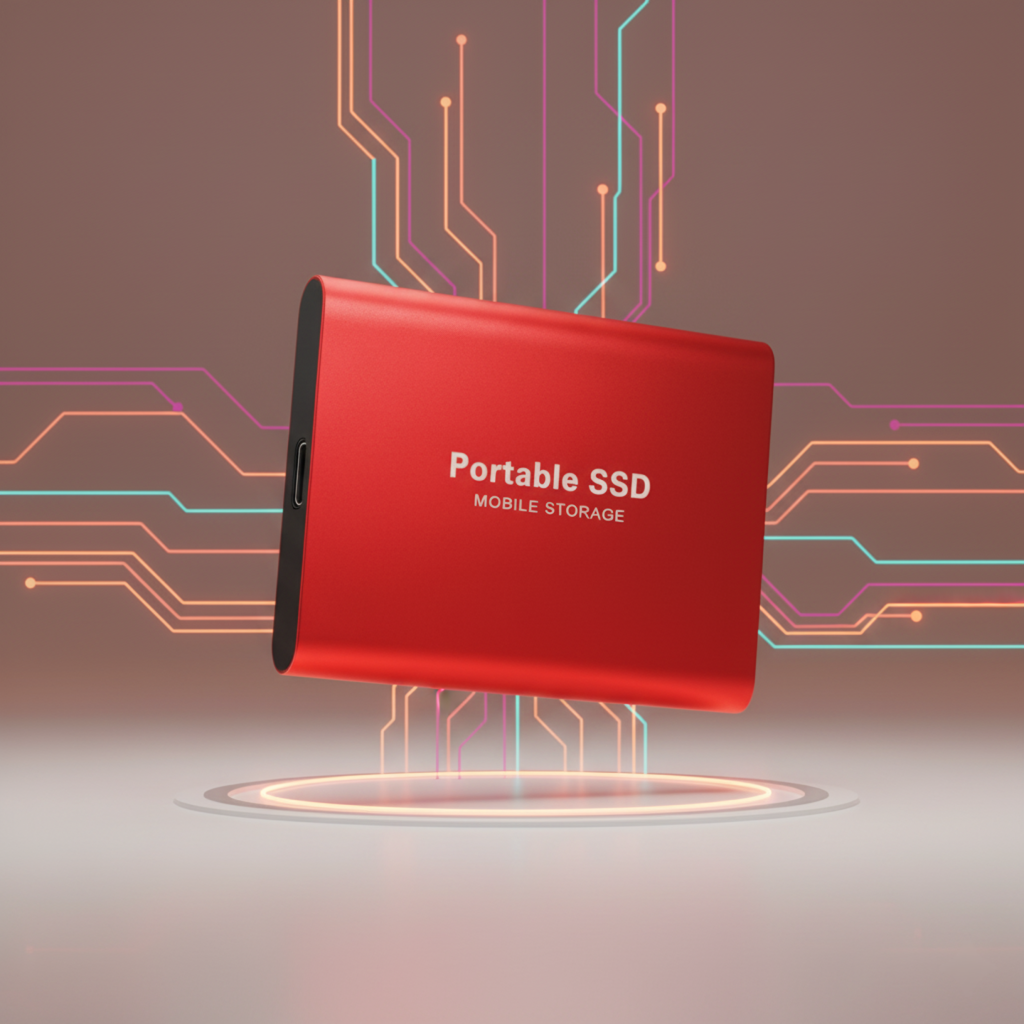 Ultra Hurtig Ekstern SSD – Bærbar Lagring USB 3.1 (Op til 128GB)