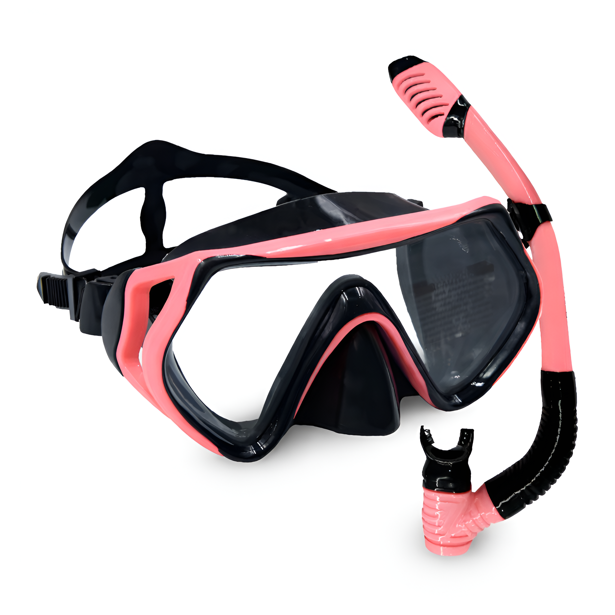 Nyrell - Børne Snorkelmaske Sæt Anti-Dug med Næsedækning