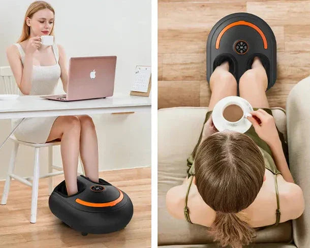 Soluna Fodmassageapparat Leverer Dyb Lindring Fra Ubehag Og Stress