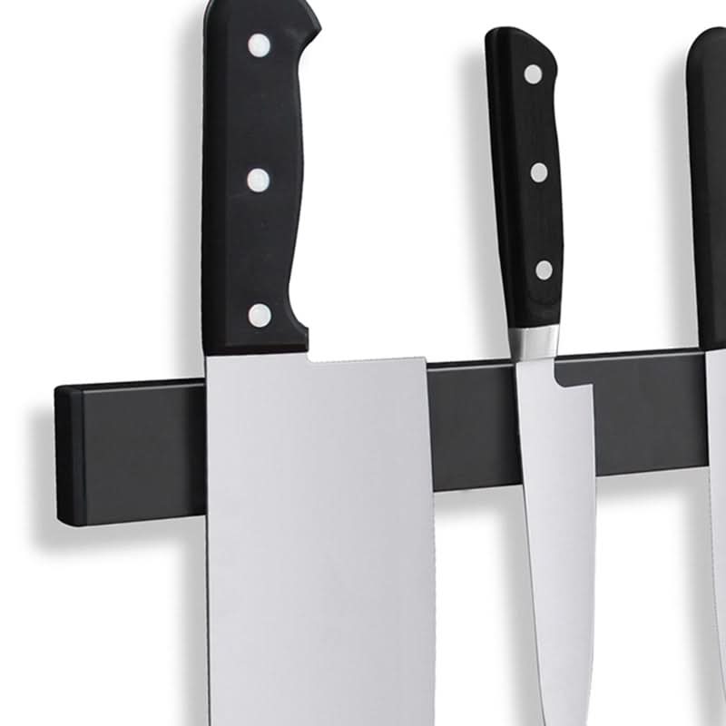 Magnetisk K knivholder – Vægmonteret sort stållager