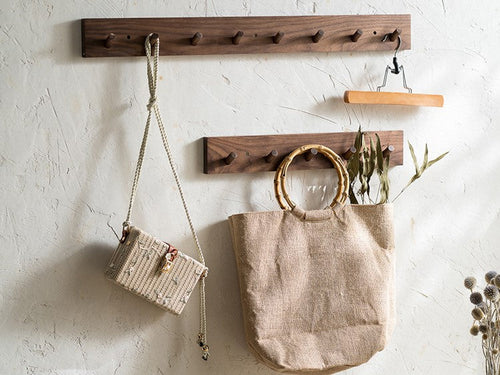Minimalistisk Trækapstok med Zen Design og Håndlavet Naturligt Udseende
