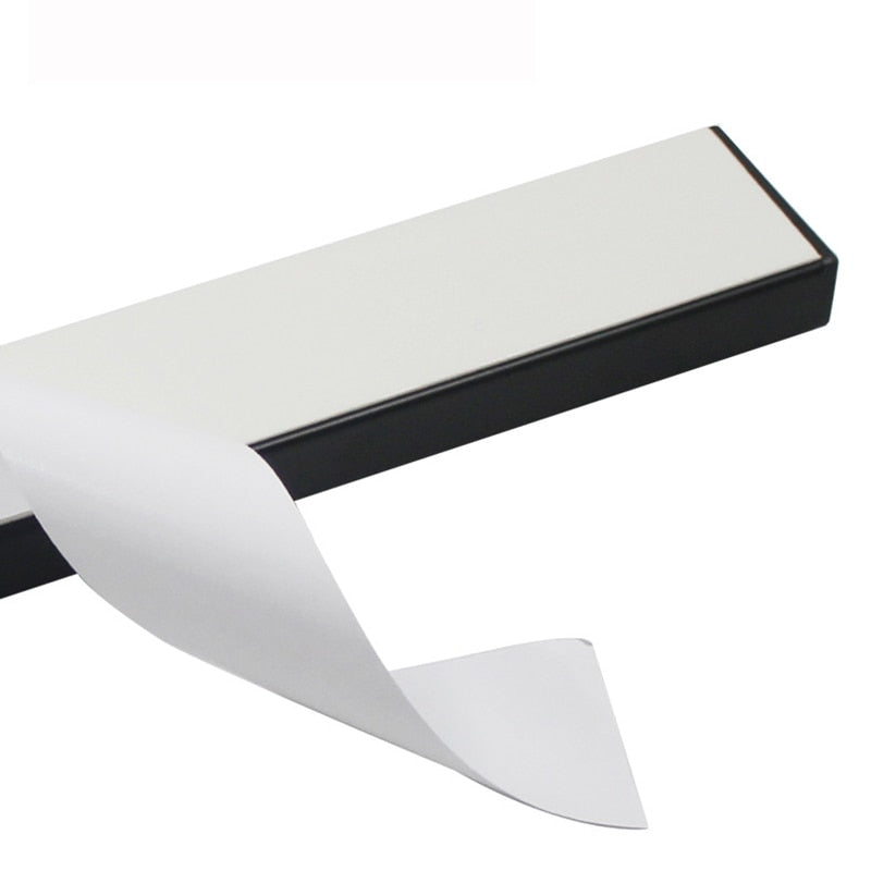 ZenithForge Vægmonteret Magnetisk Knivholder i Rustfrit Stål