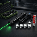 USB Genopladelig Pointer Med Grøn Laser Til Lang Rækkevidde