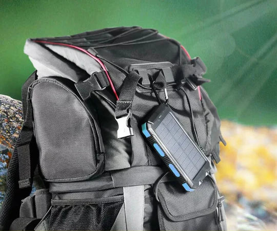 LyraCharge 30000mAh Solenergi Power Bank IP67 Vandtæt