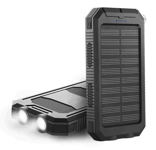 LyraCharge 30000mAh Solcelle Power Bank IP67 Vandtæt