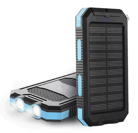 LyraCharge 30000mAh Solcelle Power Bank IP67 Vandtæt