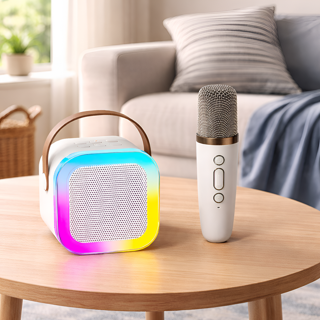 Ivo - Bærbar karaoke maskine Bluetooth 5.3