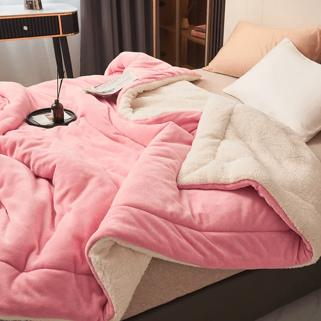 Fleece Tæppe | Blødt og Holdbart | Flere Størrelser