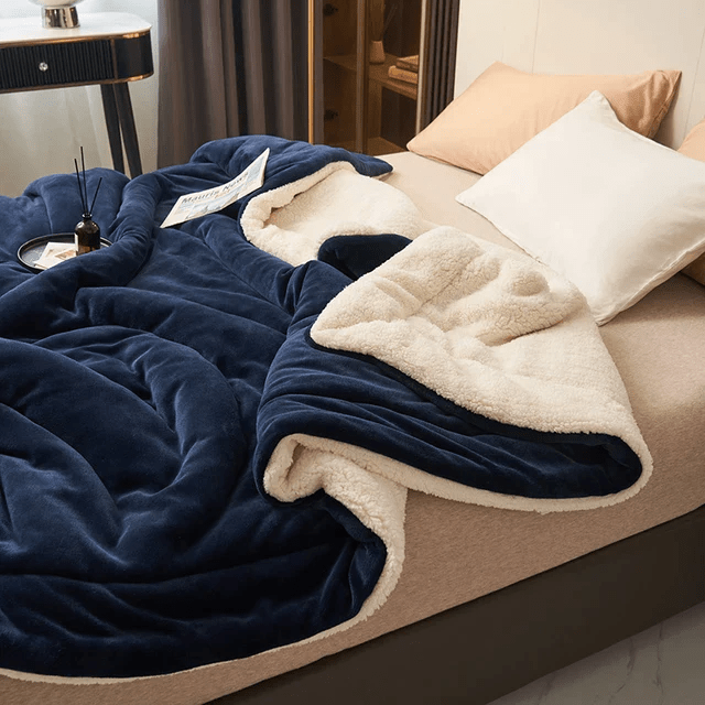Fleece Tæppe | Blødt og Holdbart | Flere Størrelser