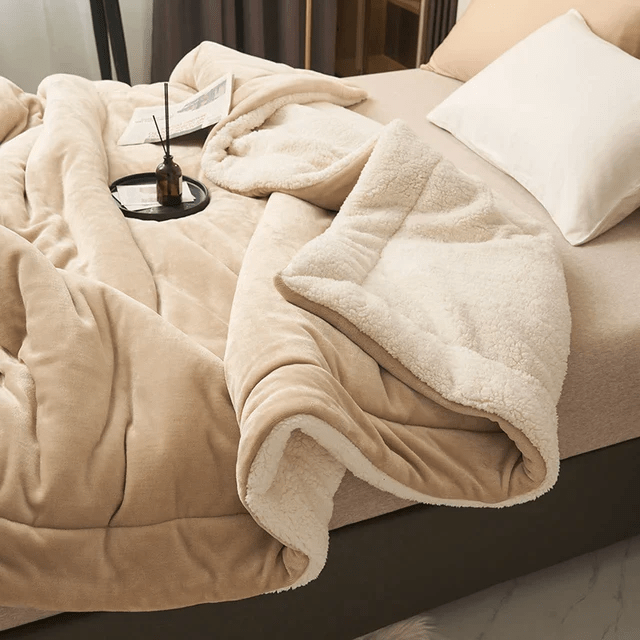 Fleece Tæppe | Blødt og Holdbart | Flere Størrelser