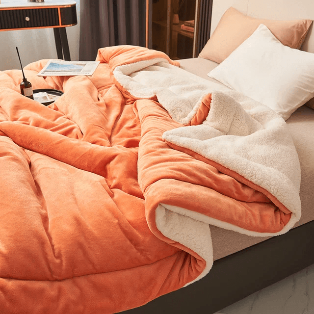 Fleece Tæppe | Blødt og Holdbart | Flere Størrelser