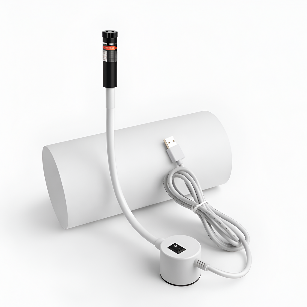 Zyron – USB-laserpositioneringsværktøj med varmepressesæt
