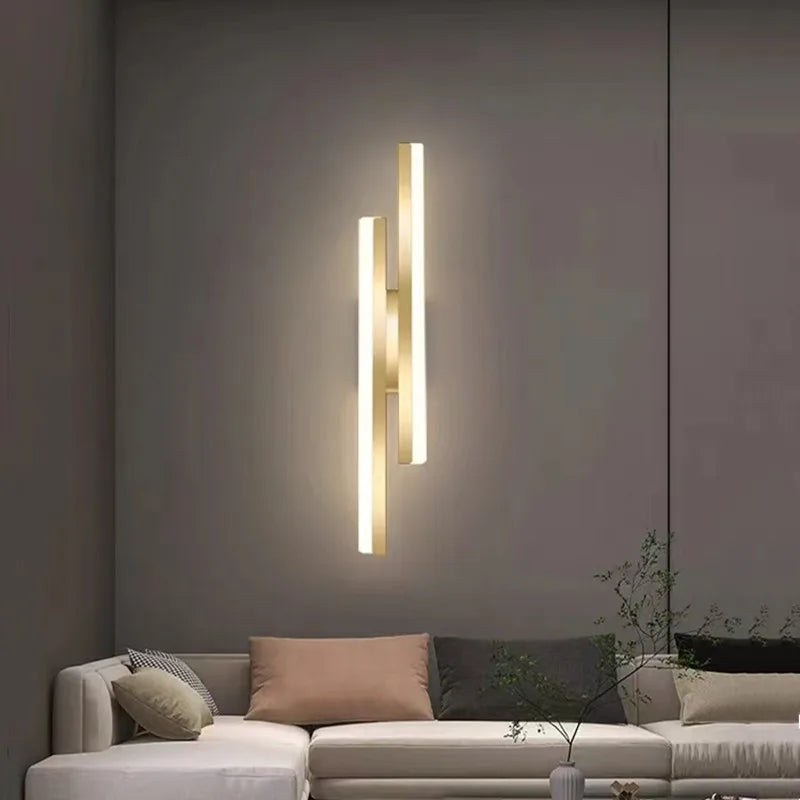 LumiGlow LED Væglampe Til Gange Minimalistisk Stil