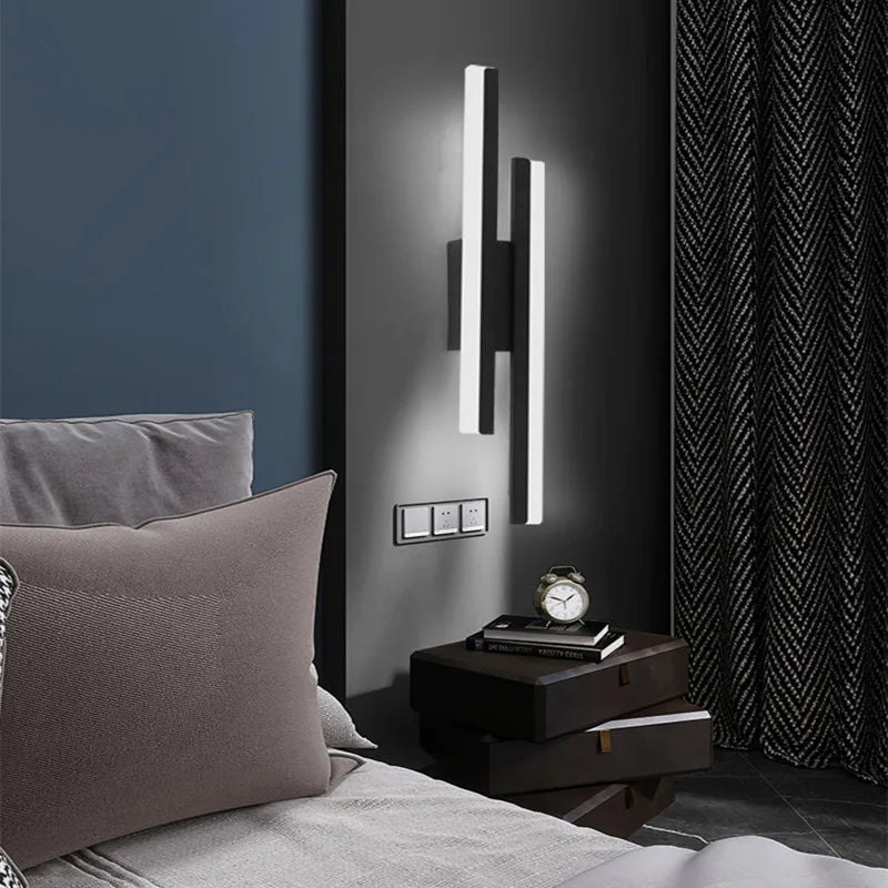 LumiGlow LED Væglampe Til Gange Minimalistisk Stil