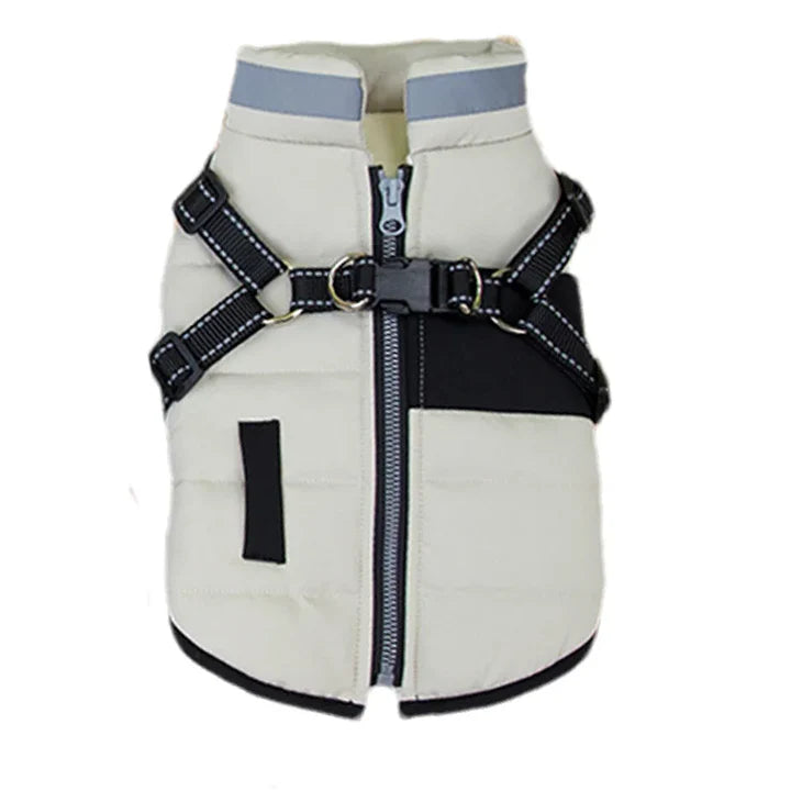 LuxePaws Hundetøj - Vindtæt Jakke til Små og Mellemstore Hunde-Sarando.dk