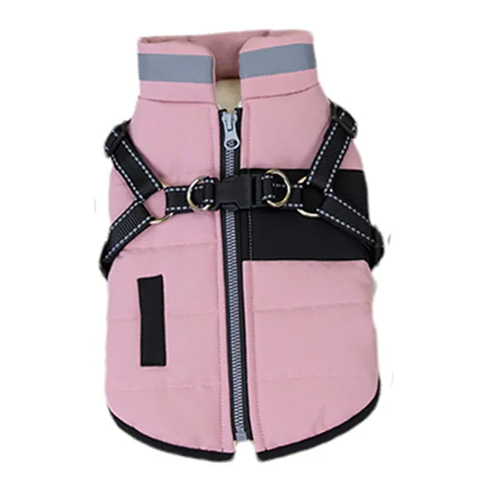 LuxePaws Hundetøj - Vindtæt Jakke til Små og Mellemstore Hunde-Sarando.dk