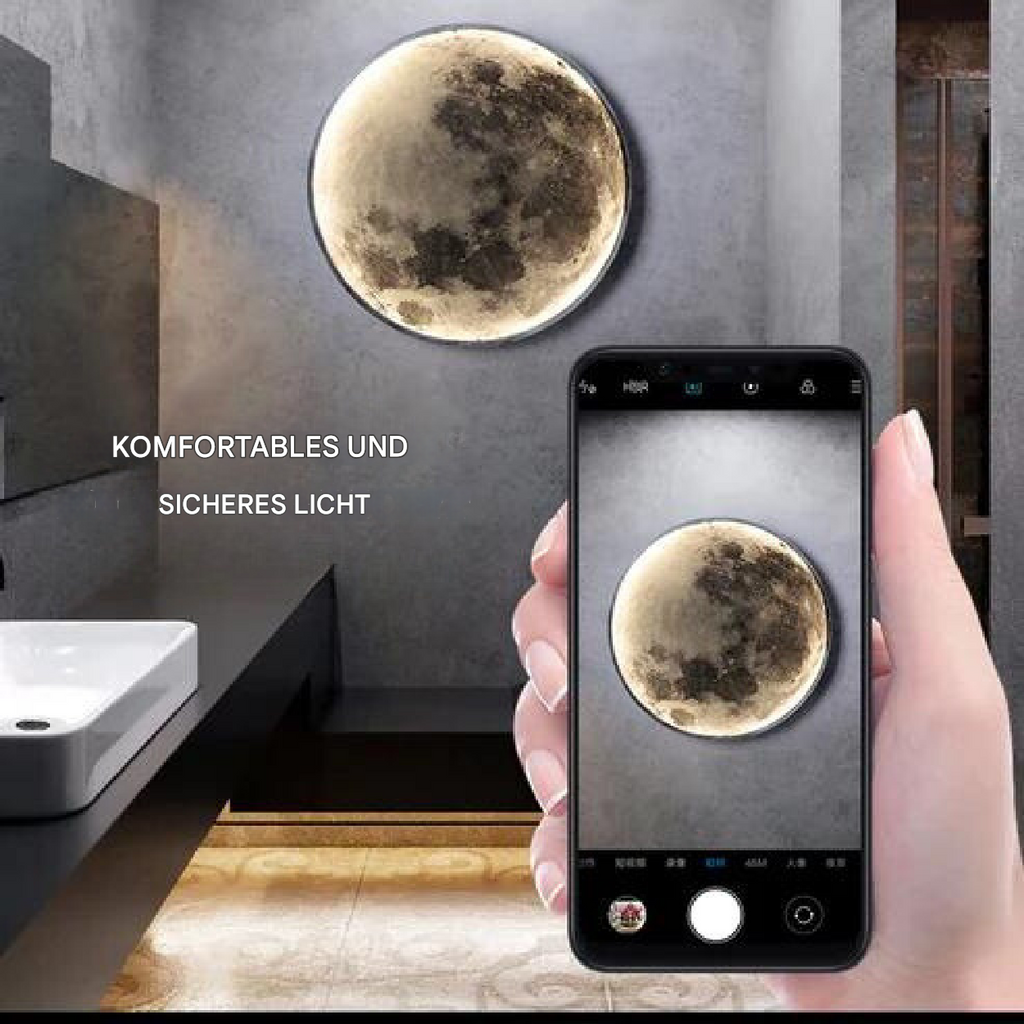 Noctara Måne Atmosfære Lampe Dæmpbar Ambient Belysning Til Stue Og Soveværelse