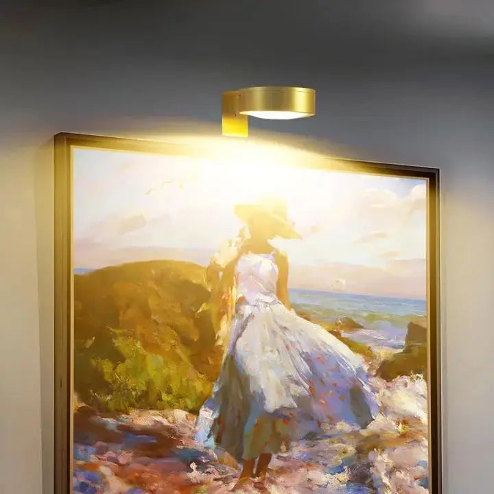 (1+1 Gratis) Trådløs LED-Billede Belysning – Sætter din kunst perfekt i scene